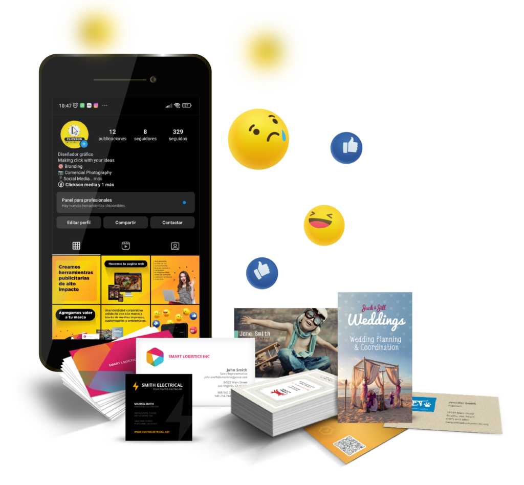 Social Media and printing services